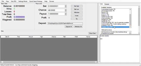 DiceBot Programming Tutorial 1 .